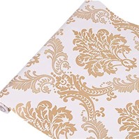 papel pintado 17.71" X 9.8 ft  dorado